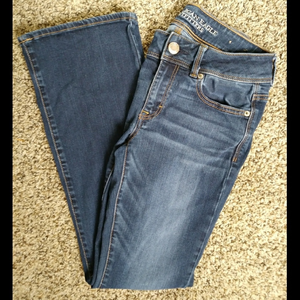 Dark wash jeans